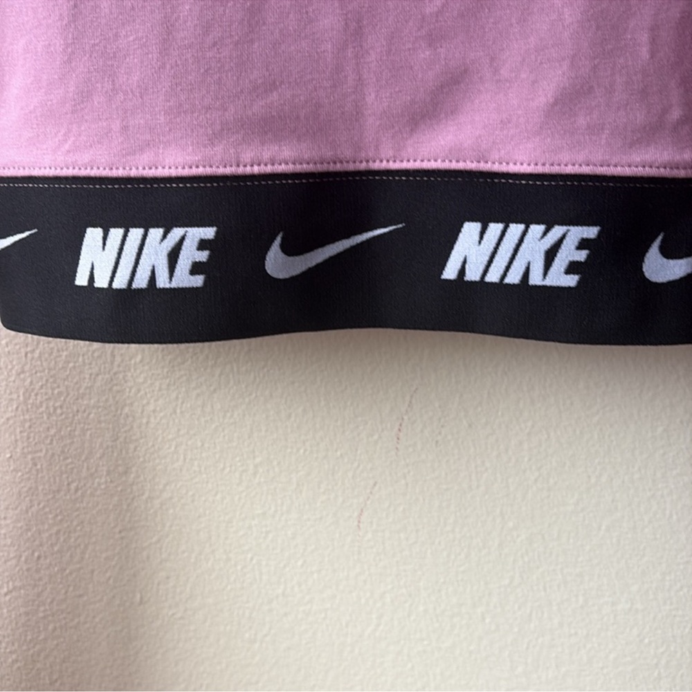 XS Pink Nike Crop Top with Long Sleeves - Picture 5 of 11